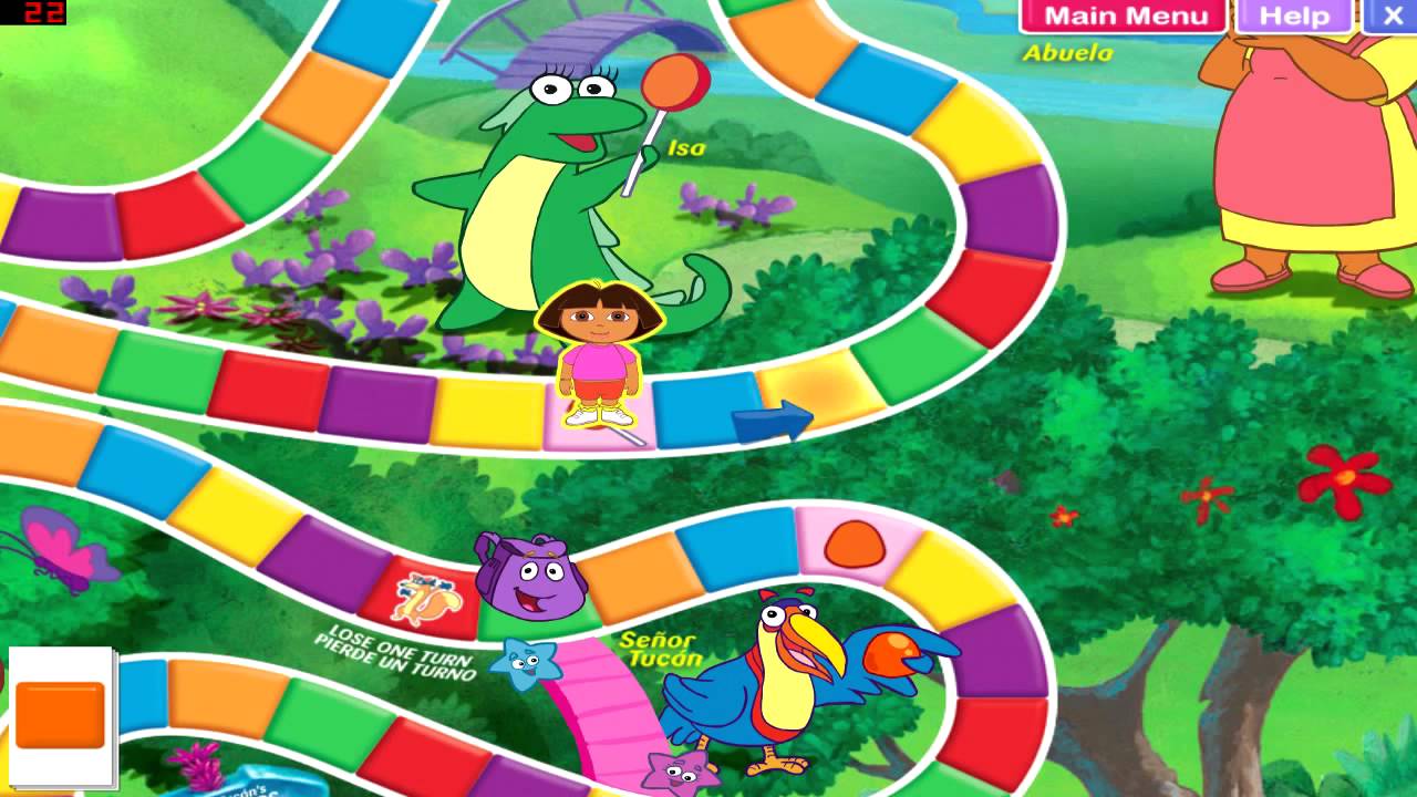 Dora The Explorer Candy Land - YouTube