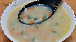 Garlic Soup Recipe/ Healthy Soup Recipes/ Garlic Vegetable Soup