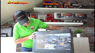 RC EXCAVATOR Huina 1592 UNBOXING AND FIRST REVIEW