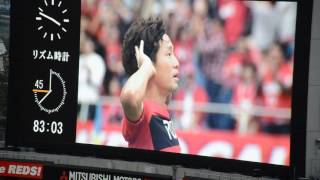 宇賀神が3点目をぶち込む 2016.10.1 浦和レッズvsガンバ大阪