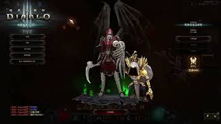 Diablo 3 S33 Rathma Necromancer GR150 2:27 R1 Asia R2 world/暗黑破壞神3 33賽季 死靈法師 拉斯馬套裝 天梯第一 世界第二 2分27