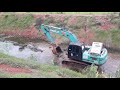 🔰🔰มาชมงานรถแม็คโคร ลอกคลองกันบ้าง kobelco sk 200 mark 5 มาคู่กับ mark 6