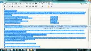 Fixing formatting after pasting a document from MS Word