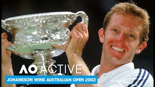 Thomas Johansson on his Historic Australian Open 2002 Win | AO Active