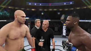 UFC 4 Tyson Fury Vs Francis Francis Ngannou #mma #ufc