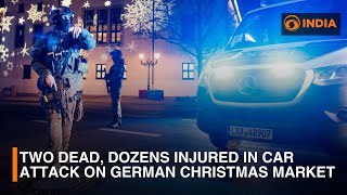 Two dead, dozens injured in car attack on German Christmas market | DD India Live