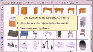 Utiliser les symboles avec DesignCAD