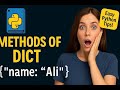 Top Python Dictionary Methods Explained with Examples | Beginner Friendly