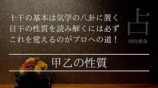 十干の性質は五行体表から読み解けばカンタンに理解できる