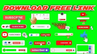 Subscribe Animation | Green Screen Background (No Copyright) Don't forget to Subscribe