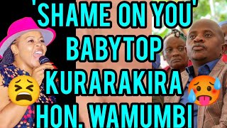 MAKALIO! 🥵MUTHONI WA KIRUMBA GWAKANIRA HON. ERIC WAMUMBI😲