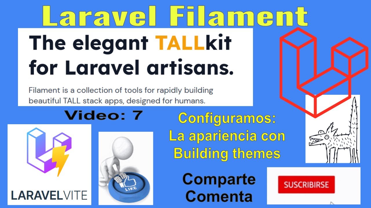 🚀Laravel Filament, 💻Configuramos La Apariencia Con Building Themes Y 🚨 ...