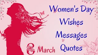 International Women's day Wishes Quotes 2024|Happy Women's day WhatsApp Status | Women's day Slogans