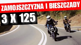 Bieszczady Tour (Poland) on 125cc motorcycles