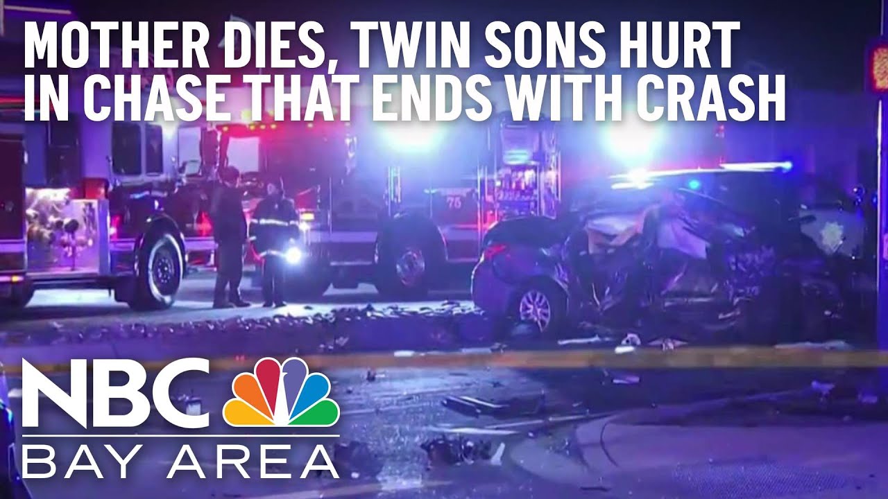 Mother Dies, 6-Year-Old Twins Injured After Chase Ends In Crash In ...