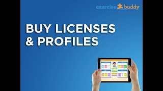 How to Buy Licenses & Profiles | ExerciseBuddy Pro Tutorial