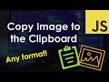 Copy an Image to the Clipboard – JavaScript Tutorial