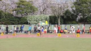 2017　東海学生春季　男子200m　野末