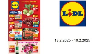 Leták Lidl - 13.2.2025 - 16.2.2025