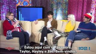 Paramore no Big Snow Show (102.1 FM) - [LEGENDADO]