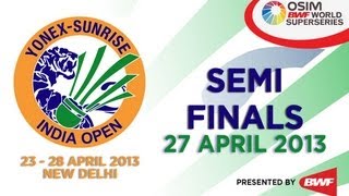 SF - MS - Lee Chong Wei vs Boonsak Ponsana - 2013 Yonex-Sunrise India Open