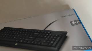 Hp k1500 keypad unboxing and review.