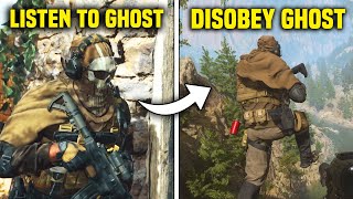 Listen to Ghost vs Disobey Ghost (All Choices) - Call of Duty: Modern Warfare 2