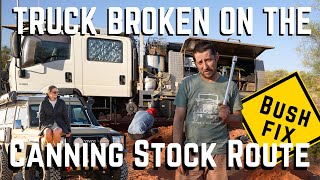 Isuzu Truck breaks on the Canning Stock Route