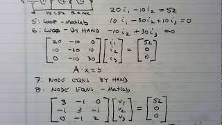 Resistor Ladder Analysis Pt 9: Node Analysis - Gaussian Elimination