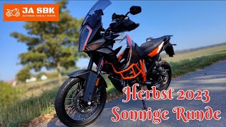 Herbst 2023: Eine sonnige Runde /#ktm #motorrad #rawsound