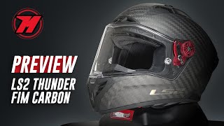 PREVIEW LS2 FF805 Thunder #FIM Carbon 🔝🔝