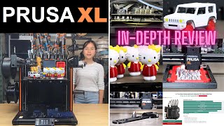 Prusa XL In-Depth Review: 5-toolhead auto tool changer 3D printer compared to Ba