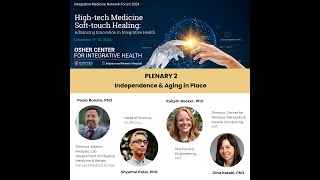 Integrative Medicine Network Forum 2024 - Day 1: Plenary 2