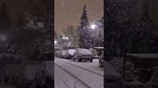 A SUDDEN SNOWFALL | GERMANY #SHORTS