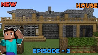 House Building In Minecraft PE || Episode 3 || In Hindi