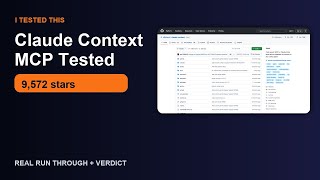 Claude Code Finally Gets Your Whole Codebase, Claude Context Tested