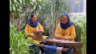 persian traditional music santoor and tonbak