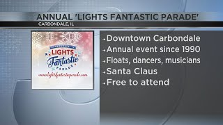 Annual 'Lights Fantastic Parade' Coming to Carbondale This Weekend