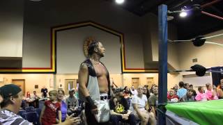 LCW Summer Heat Tour: St. John's Show Kowboy Mike Hughes Entrance x2