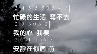 我多麼需要有你 I Really Need You 詞/曲:盛曉玫 Amy Sand 伴奏版 簡譜 樂器 中文字幕