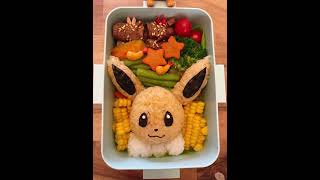 寶可夢 伊布造型便當/卡通便當/お弁当/pokemon