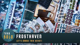 🇬🇧 Frosthaven | let's unbox this beast (no spoilers)