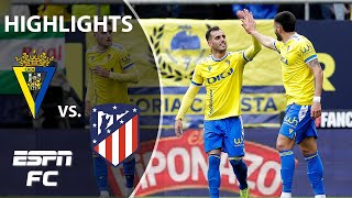 Cádiz vs. Atletico Madrid | LALIGA Highlights | ESPN FC