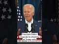 President Biden responds to shooting at Trump rally