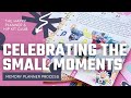 Celebrating the Small Moments || Memory Plan With Me || The Happy Planner & Hip Kit Club