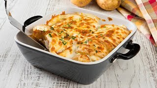 غذای فرانسوی محبوب ( گراتن مرغ و سیب زمینی ) 🥔🧀Chicken \u0026 potato gratin; A delicious French dish