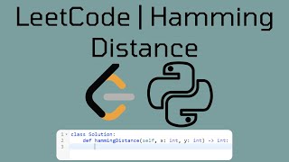 LeetCode Hamming Distance | Python