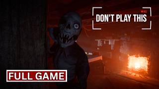 Don't Play This | Full Game | Walkthrough Gameplay No Commentary