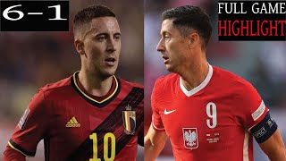Belgium vs Poland (6-1) goals highlight 2022/Belgium vs Poland All Goals UEFA Nations League-2022
