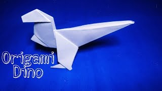 Paper Origami Dinosaur | Origami Dino #Diy #Shorts #Origami